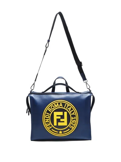 Pre-owned Fendi 皮质手提包（2018-2019年典藏款）