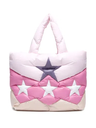 Pre-owned Miu Miu 2000-2015 Padded Star Tote Bag