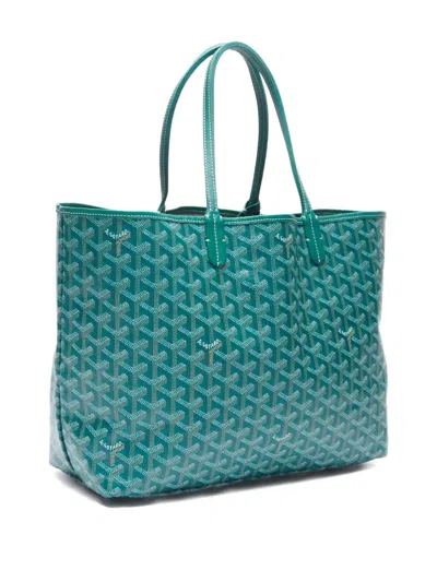 Pre-owned Goyard 2021-2024 Saint Louis Tote Bag In Green