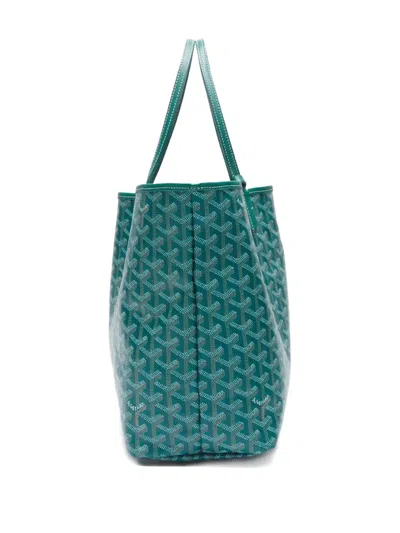 Pre-owned Goyard 2021-2024 Saint Louis Tote Bag In Green