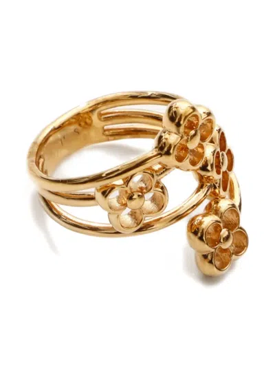 Pre-owned Louis Vuitton 2010s Flower Spiral Ring