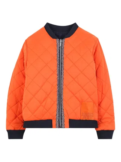 Kenzo Long-sleeved Jacket In Blue