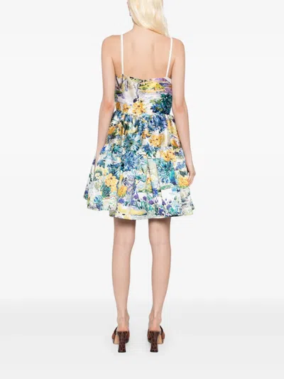 花卉印花连衣裙