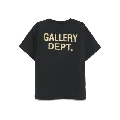 Gallery Dept. Mens Night Of The Living Dead Graphic-print Cotton T-shirt Graphite In Black