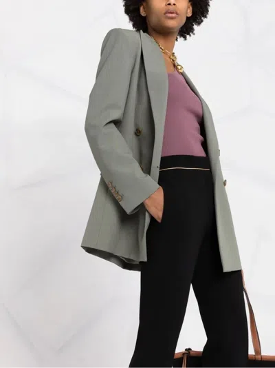 Max Mara Stella Cropped Tailored Trousers In Black