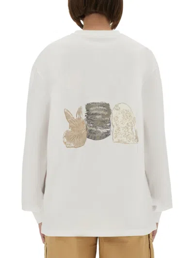 Ganni Heavyweight Jersey Re-cut Sweatshirt