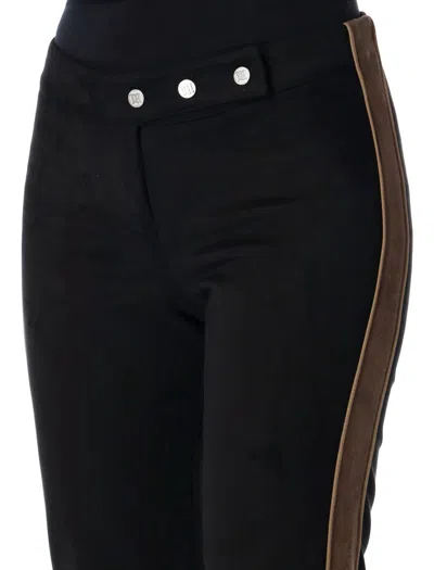Misbhv Faux Suede Moto Pants