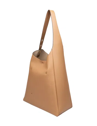 Tory Burch Romy Hobo Bag In Tiramisu' Color Leather