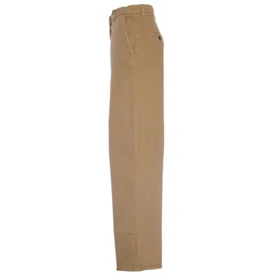N°21 Wide-leg Trousers With Belt Loops In Neutral