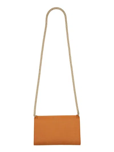 Stella Mccartney Textured Finish Mini Bag With Chain Strap
