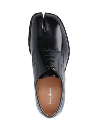Maison Margiela Tabi Brushed Leather Derby Shoes