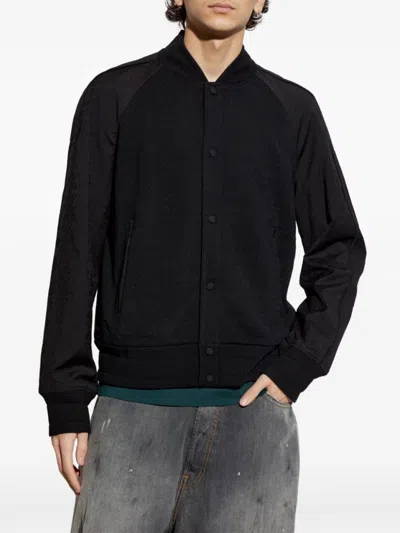 Givenchy Panelled Button-up Jacket In Black