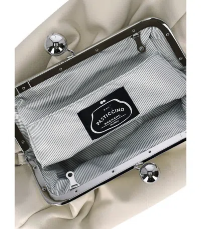 Max Mara X Weekend Pasticcino Cubico Medium Ivory Clutch Bag