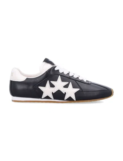 Amiri Pacific Stars Mixed Leather Sneakers