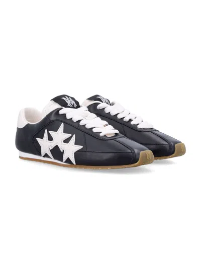 Amiri Pacific Stars Mixed Leather Sneakers