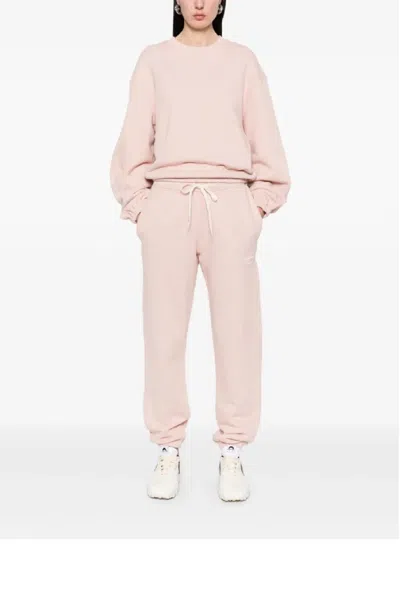 Autry Relaxed-fit Cropped Sweatshirt With Subtle Logo Detail
