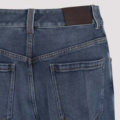 Brunello Cucinelli Wide-leg High-waist Jeans In Soft Denim Blend