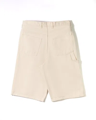 Apc A.p.c. Beige Five-pocket Shorts With Hammer Loop In Neutral