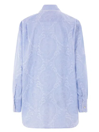Etro Button-up Shirt With Subtle Paisley Pattern