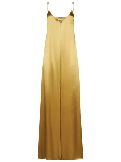Monot Mônot Long Silk Satin Camisole Top
