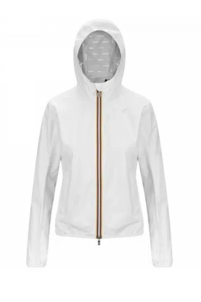 K-way Fitted Lightweight Jacket With Zip-up Front
