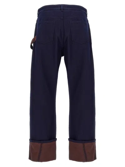 Jw Anderson J.w.anderson 'turn Up Twisted Workwear' Jeans
