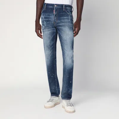 Dsquared2 Medium Galaxy Wash Cool Guy Jeans In Faded Blue
