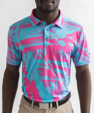 Yatta Golf Bubbilicious Golf Polo In Multi