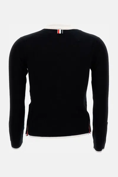 Thom Browne Cardigan In Black