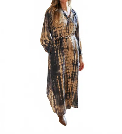 See U Soon Tie-dye Maxi Dress In Multicolor