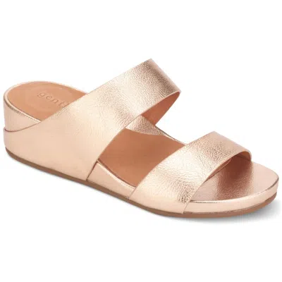 Gentle Souls By Kenneth Cole Gisele Womens Wedge Sandals