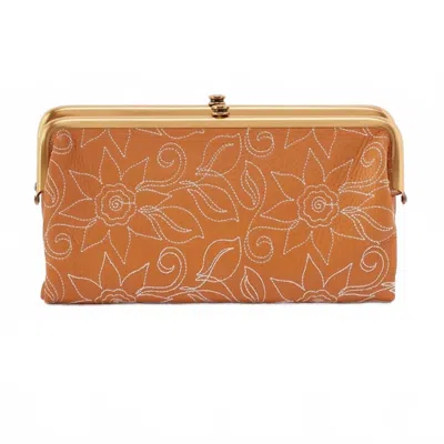 Hobo Women's Lauren Embroidered Clutch Bag In Sundial