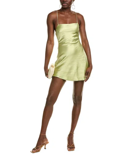Femme Society Mini Dress In Yellow
