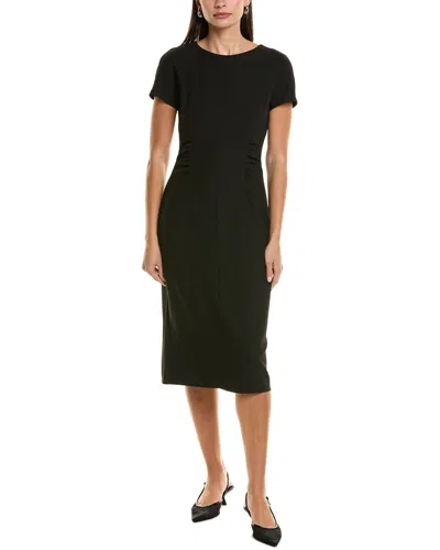 Hugo Boss Dakela Midi Dress In Black