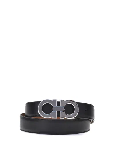 Ferragamo Salvatore  Belts E Braces In Black