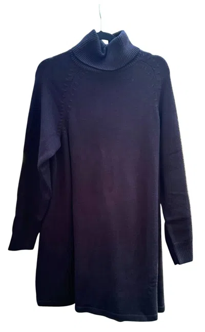 Bluivy Women's Fawn Sweater In Black In Blue