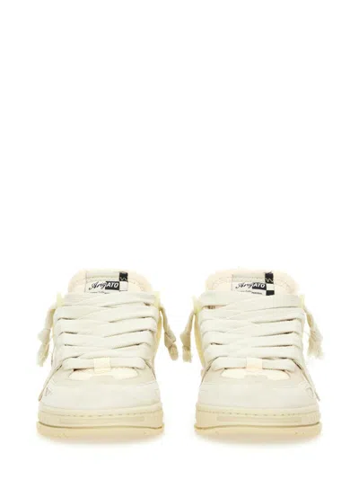 Axel Arigato Sneaker Area Patchwork In Neutral
