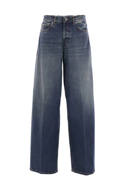 Haikure Bethany Oil Blue Denim Pants