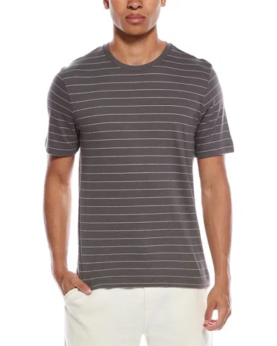 Vince Short-sleeved T-shirt In Gray