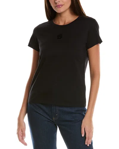 Hugo Boss Eventsa Logo T-shirt In Black