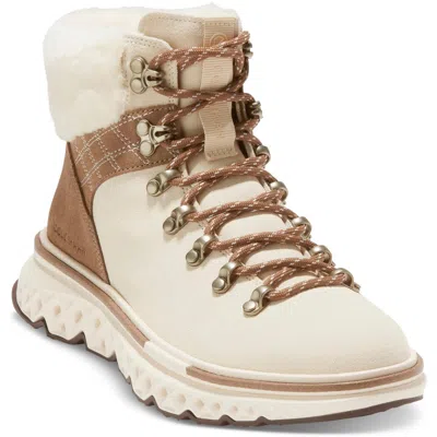 Zerogrand Cole Haan 5zg Explore Womens Faux Suede Faux Fur Winter & Snow Boots