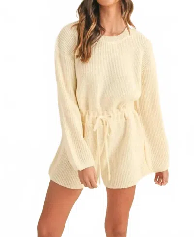 Mable Seraphina Romper In Cream