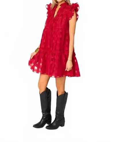 Buddylove Aubrey Ruby Mini Dress