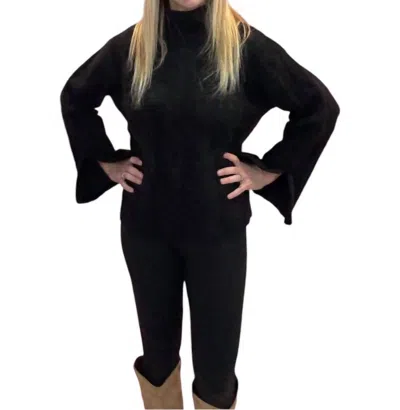 Bluivy Harper Sweater In Black In Black