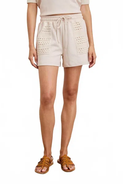 Rails Eddie Lounge Shorts In Oat