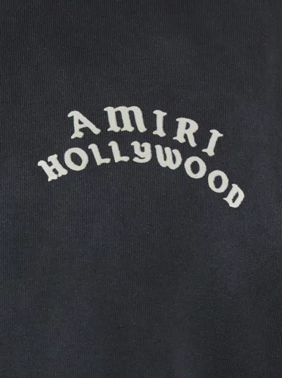 Amiri Hollywood Oversized Tee In Black