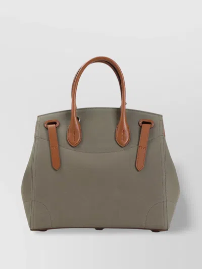 Ralph Lauren Collection Ricky 33 Canvas Handbag