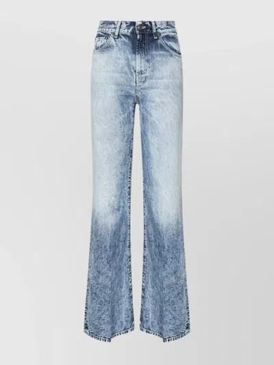 Dondup Amber Wide Leg Denim Jeans