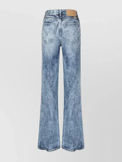 Dondup Amber Wide Leg Denim Jeans