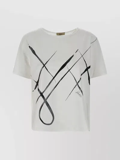 Herno Abstract Print Jersey T-shirt